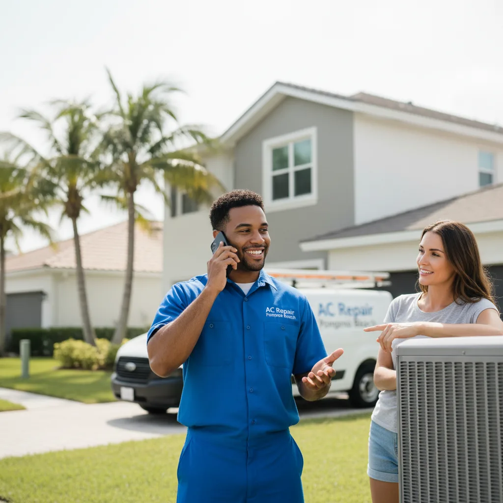 AC Repair Pompano Beach customer support in Bigfoot